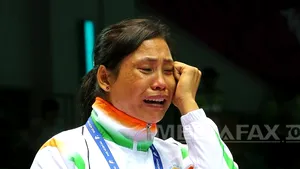 Pugilista indiană Sarita Devi, suspendată pentru că a refuzat medalia la Jocurile Asiei
