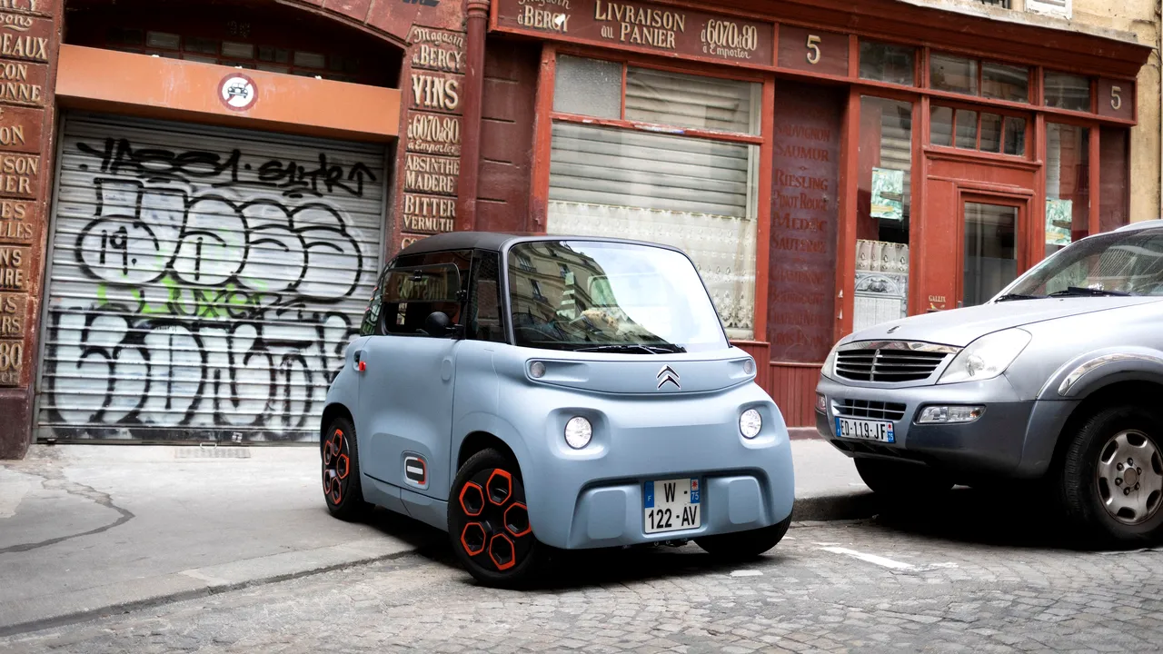 Citroen Ami e electrică, mică şi fâşneaţă. Ai nevoie de mai mult?