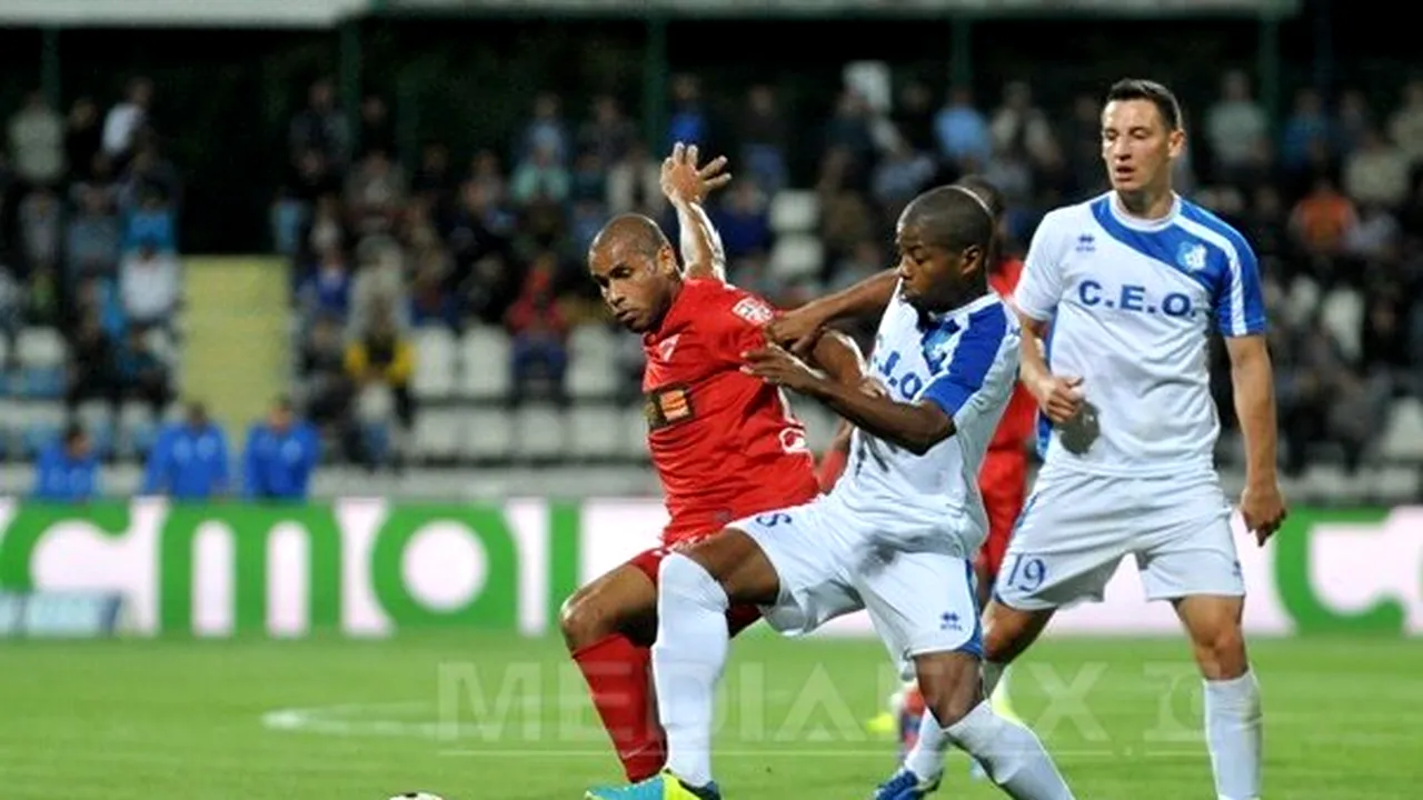 LIGA I: Pandurii Târgu Jiu - Dinamo, scor 2-1