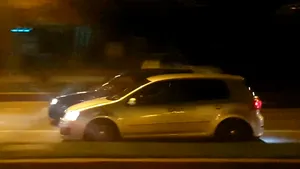 Poliţiştii au monitorizat zonele preferate de şoferii din Capitală pentru întreceri ilegale. Ce au descoperit. VIDEO