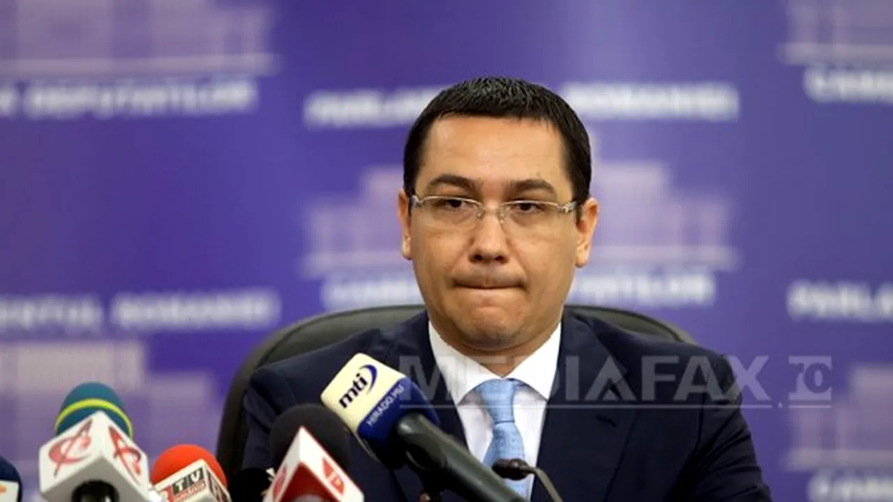 Ponta: Votul la referendum, de la 7.00 la 23.00