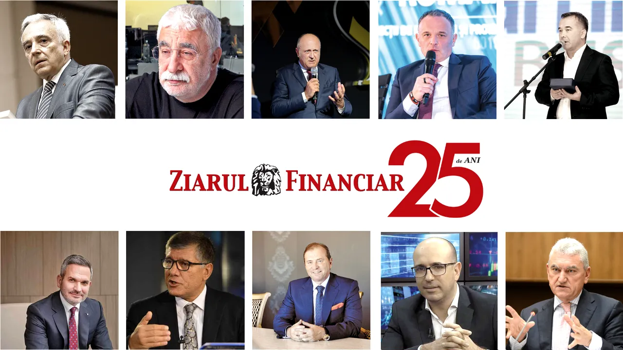 LIVE ZF marchează 25 de ani de la lansarea ziarului / Un sfert de secol de existenţă: 1 milion de articole, 6.250 de prime pagini, 400 de anuare, 6.000 de antreprenori şi executivi intervievaţi / Mugur Isărescu, BNR: Ziarul Financiar şi-a implicat jurnaliştii şi publicul în creşterea nivelului educaţiei financiare la standarde ambiţioase