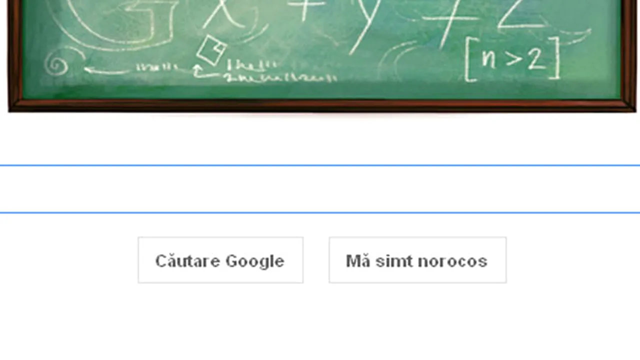 Google îl omagiază pe matematicianul Pierre de Fermat, 