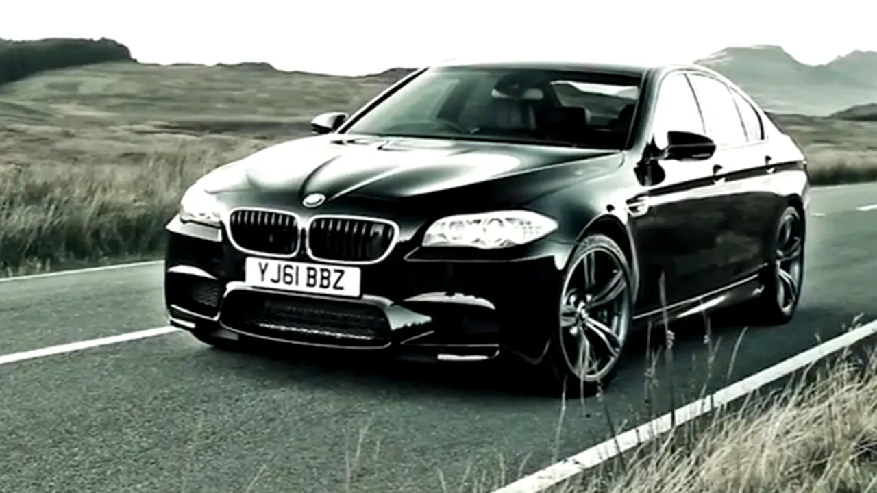 BMW România va lansa la începutul anului viitor noul model M5. Vezi ce poate să facă automobilul - VIDEO