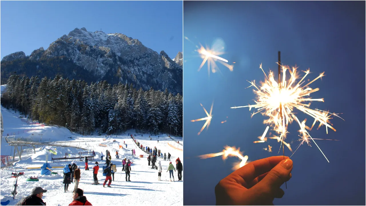 Pachetele de Revelion pe Valea Prahovei costă între 700 şi 8.300 de lei. Surprizele pregătite de organizatori turiştilor