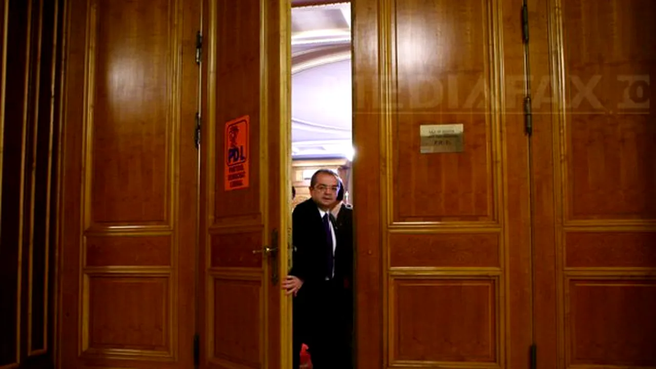 Boc: Prioritate PDL - promovarea legilor ce ţin de punerea în aplicare a Codului de procedură penală