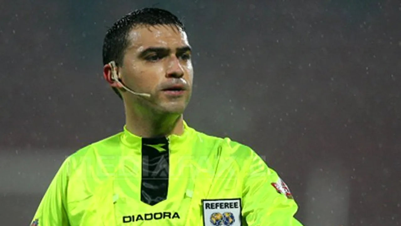 Trei arbitri români în turul doi preliminar al Ligii Campionilor şi Ligii Europa