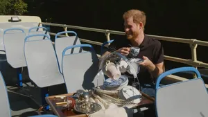 VIDEO Prinţul Harry, interviu inedit acordat lui James Corden. Viaţa în SUA, cu Meghan Markle şi micul Archie, după ruptura de familia regală britanică