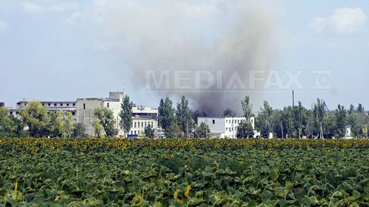 EXPLOZII puternice la Doneţk. Armata ucraineană, ţinta a numeroase atacuri
