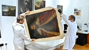 „Beauty lifting” pentru principi. Portretele unui conducător necunoscut și ale altor 10 principi, restaurate la Sibiu