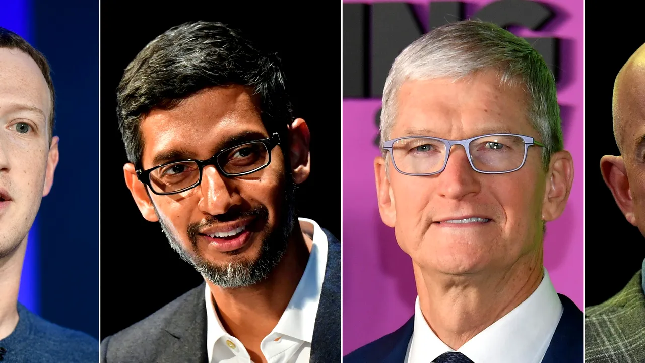 Situaţie „Big Tabacco” în tech: Amazon, Apple, Facebook şi Google, vor fi audiaţi miercuri pentru încălcarea legii antitrust