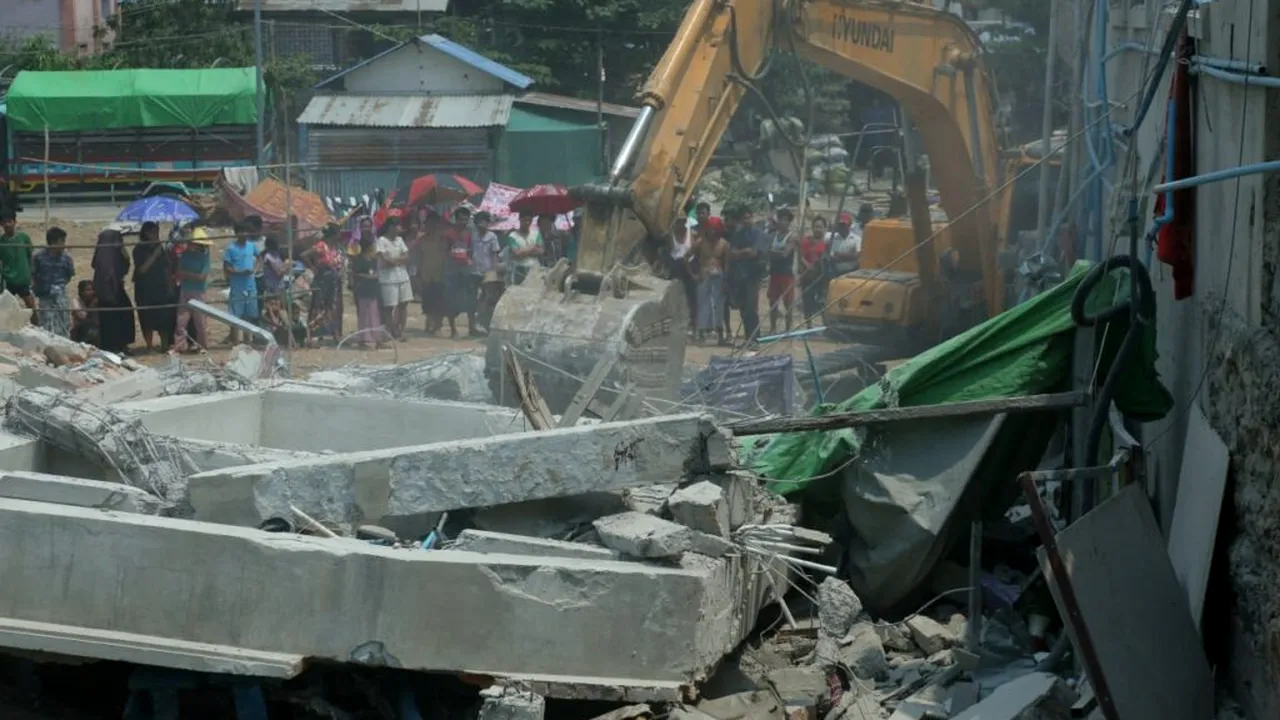 Peste 2.000 de morți în urma cutremurului din Myanmar. Căutarea supraviețuitorilor se intensifică