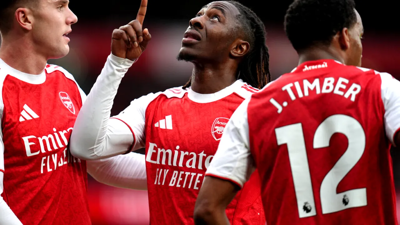 Arsenal se impune categoric în derby-ul Nordului Londrei contra Tottenham / Eberechi Eze reușește hat-trick