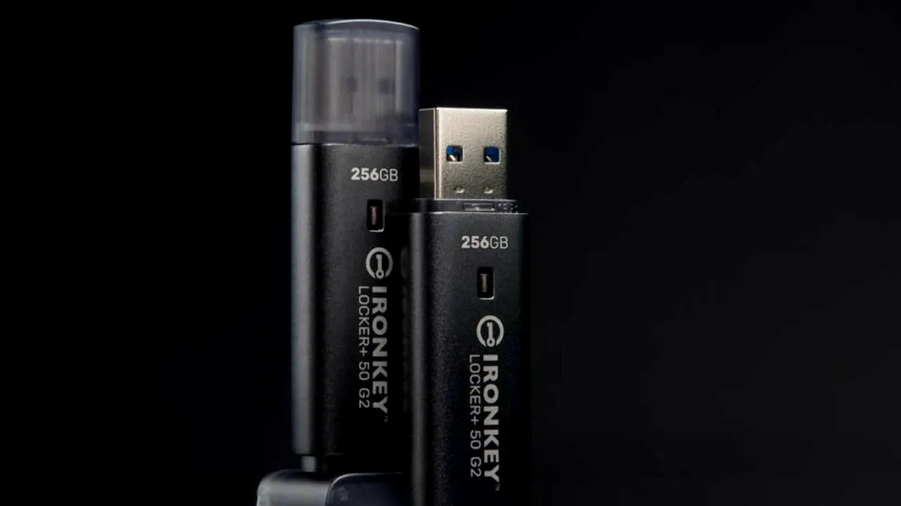 Kingston lansează noul IronKey Locker+ 50 G2, stick USB cu criptare hardware XTS-AES 256-bit