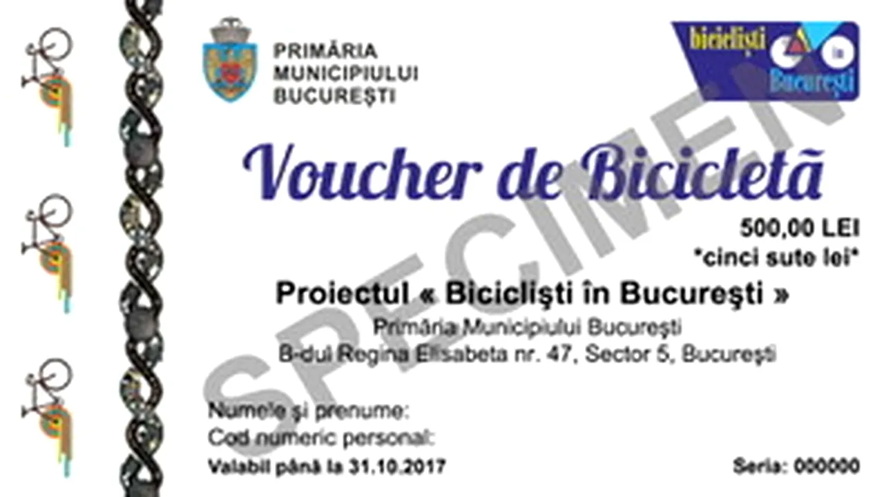 Vouchere pentru biciclete date de Primăria Capitalei, puse la vânzare pe OLX. Platforma le-a dezactivat anunţurile utilizatorilor 