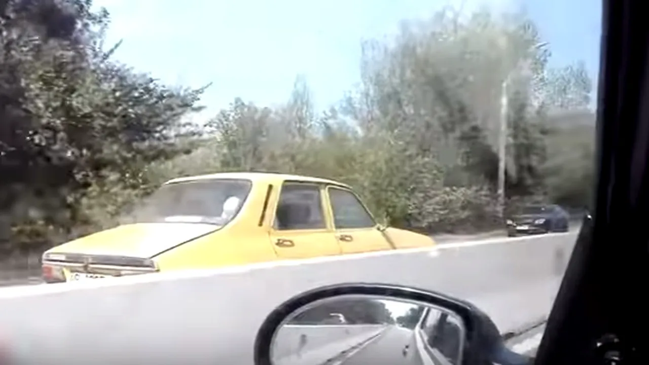 La un pas de a provoca o tragedie. Un şofer a mers pe contrasens mai mulţi km, la Brăila - VIDEO 