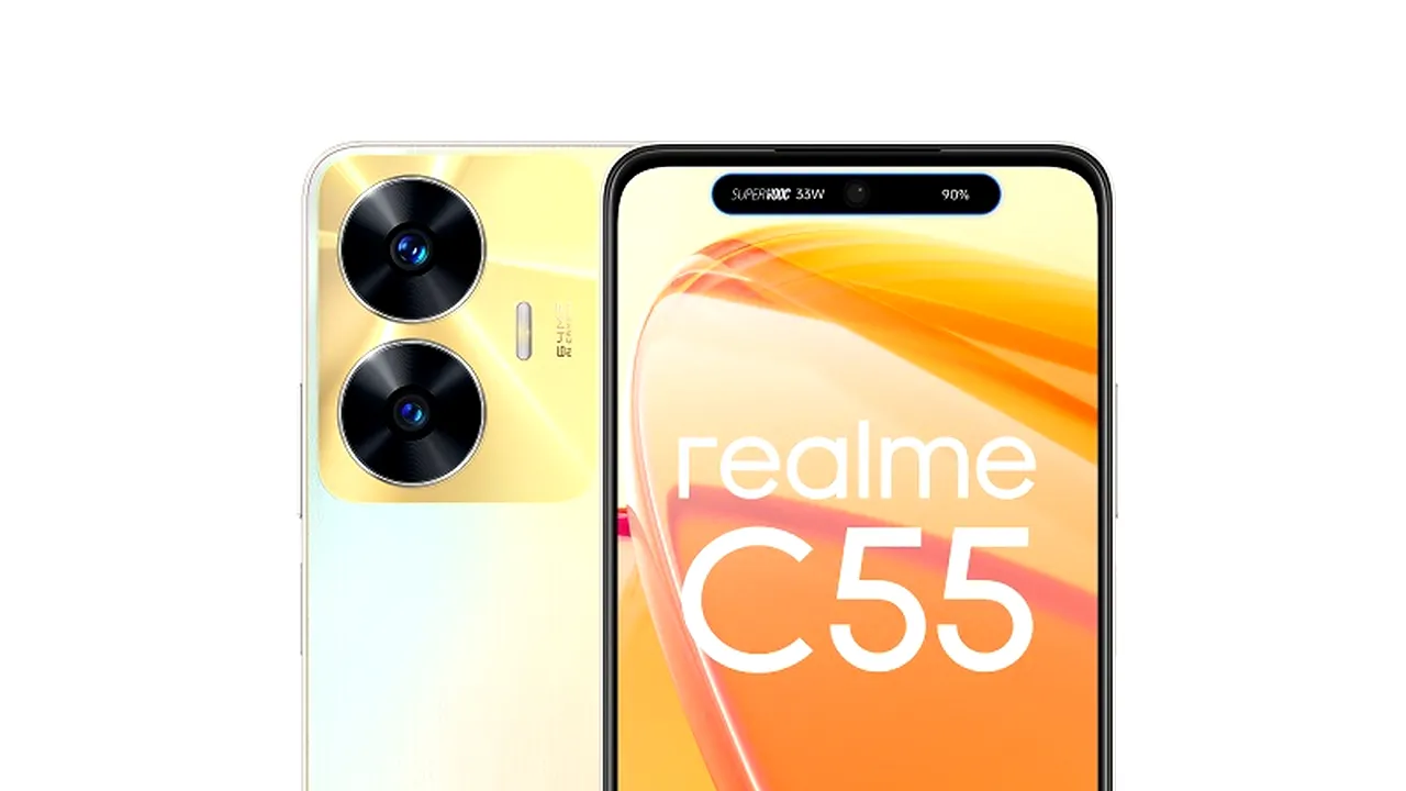 Realme C55 este lansat oficial cu funcţii unice în segmentul său