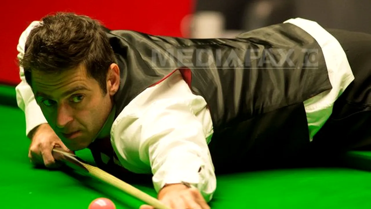 Ronnie O'Sullivan, de neoprit în drumul spre al 6-lea titlu mondial