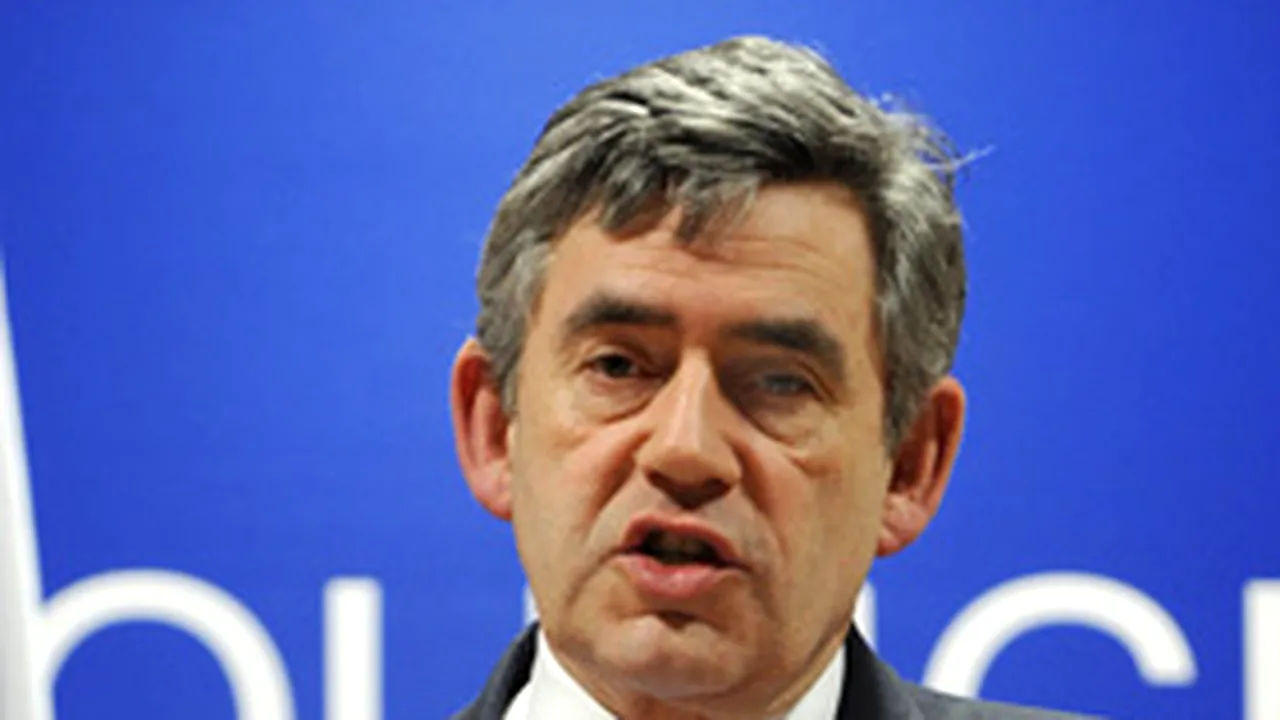 Gordon Brown menţionează 