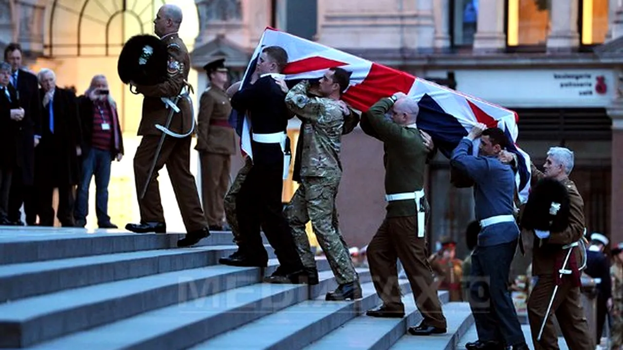 ANALIZĂ: Funeraliile lui Margaret Thatcher proiectează o Mare Britanie divizată înapoi, în anii '80 - FOTO