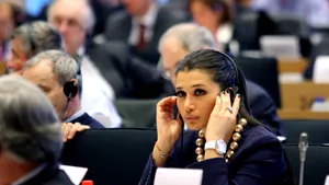 Elena Băsescu a vorbit în plenul PE despre Dunăre, Irak şi despre preşedinţia spaniolă a UE