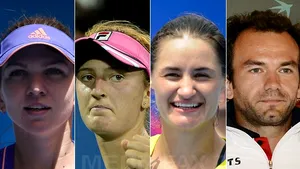 Halep, Begu, Niculescu şi Mergea joacă miercuri la Australian Open