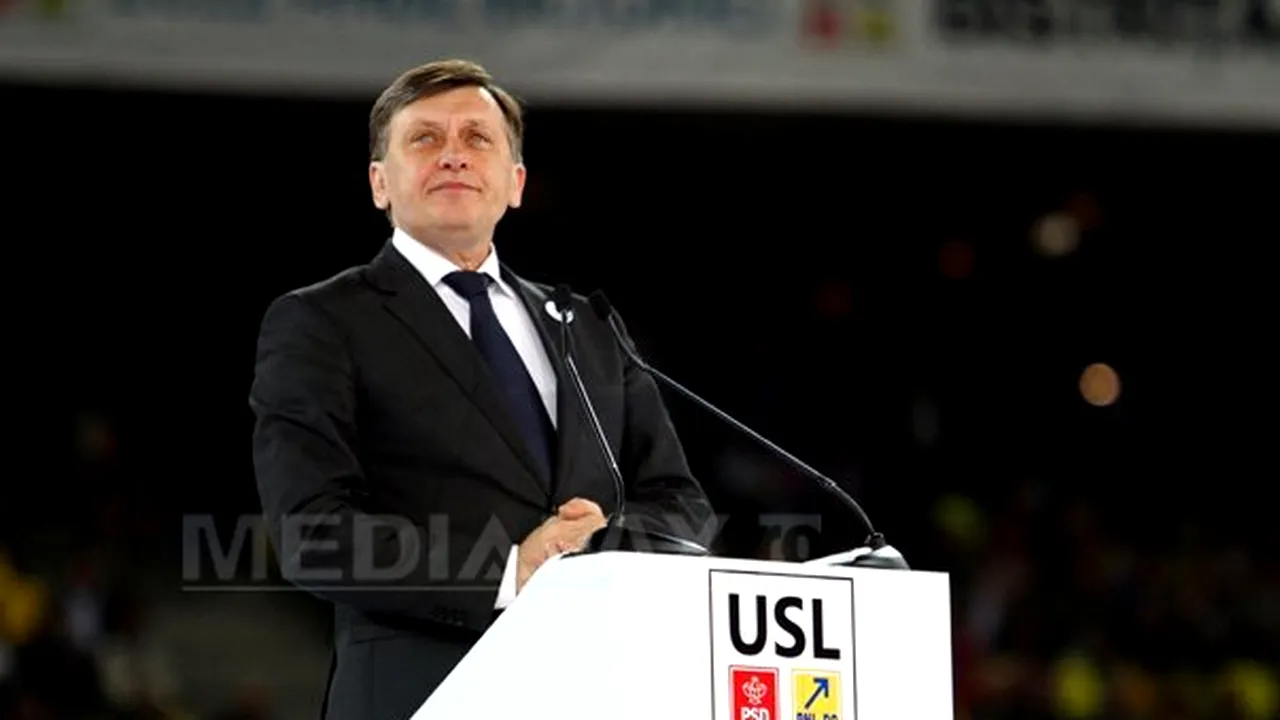Antonescu: Programul USL înseamnă consolidarea statului de drept şi a orientării politicii externe