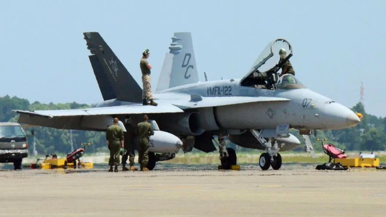 Un avion militar american s-a prăbuşit în largul Japoniei