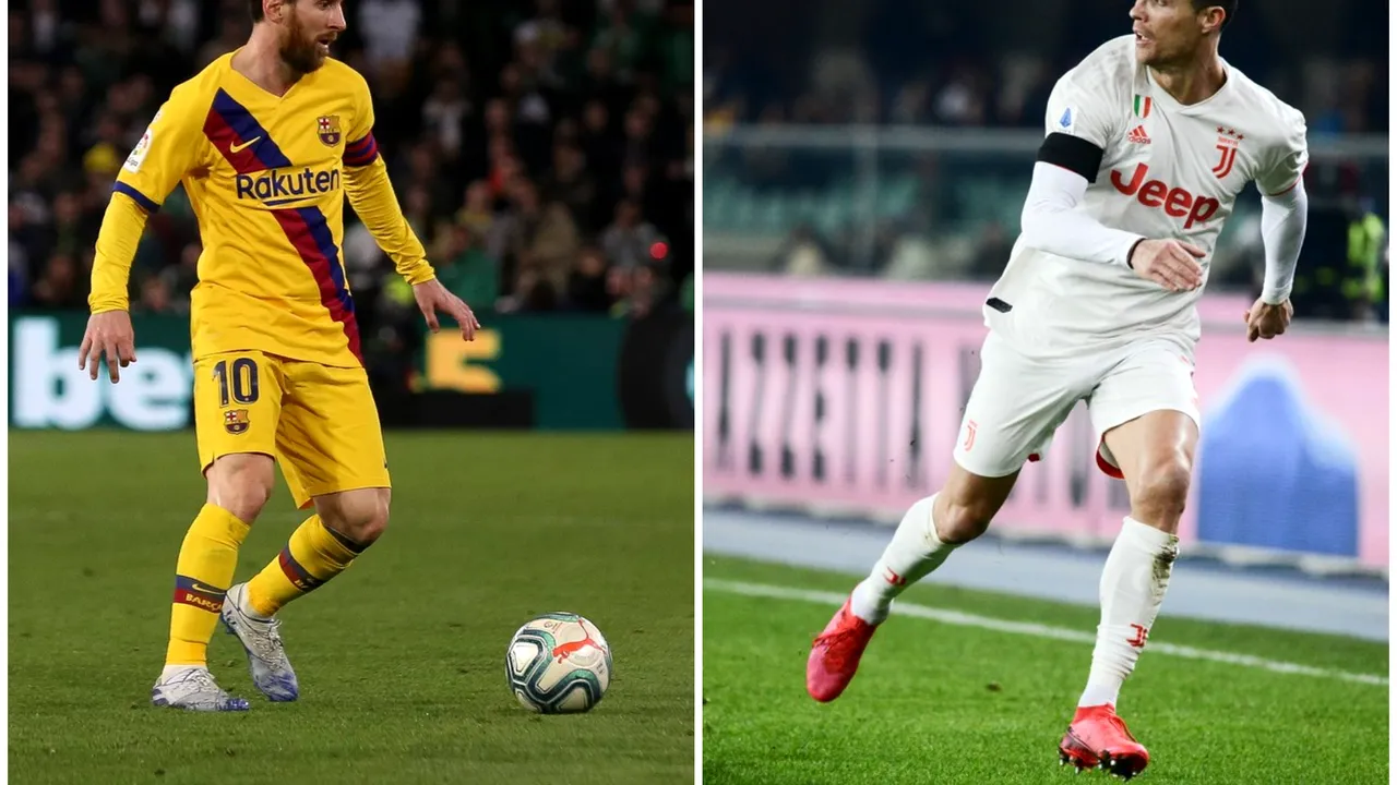 Messi şi Ronaldo ar putea juca împreună la Juventus