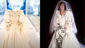VIDEO Rochia de mireasă purtată de prinţesa Diana, expusă la 40 de ani de la nuntă
