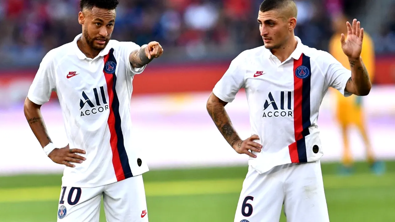 Neymar şi Verratti, printre cele cinci vedete de la PSG puse să-şi caute echipă