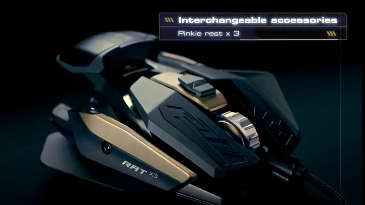 Mouse-ul cu 108 moduri de configurare, pentru ultra-pretenţioşi