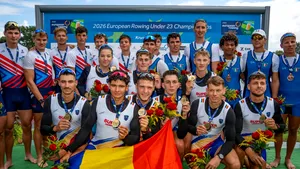 România, locul 1 pe națiuni la Europenele U23 de canotaj. Nouă medalii de aur pentru tricolori