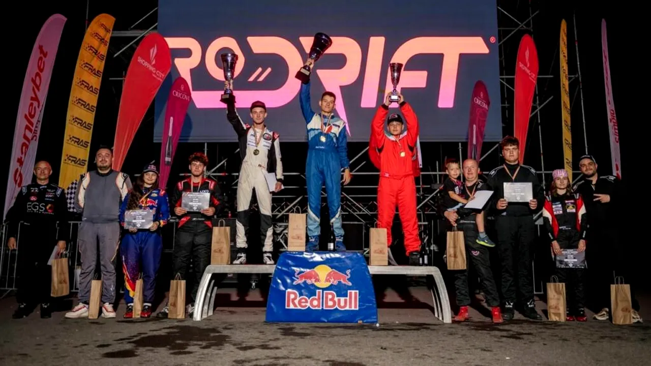 Cine este cel mai tânăr câștigător al Campionatului Național de Drift. Bucureșteanul care a învins pe Transilvania Motor Ring are doar 17 ani
