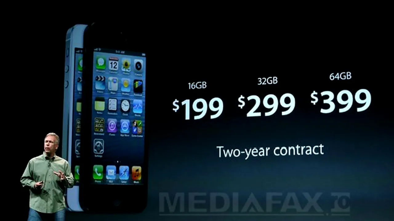 LANSARE IPHONE 5 - Cât va costa noul smartphone Apple