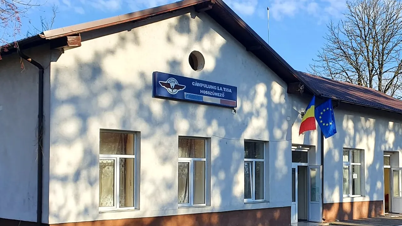 Punctul feroviar de frontieră Câmpulung la Tisa, la graniţa cu Ucraina, redeschis după 15 ani