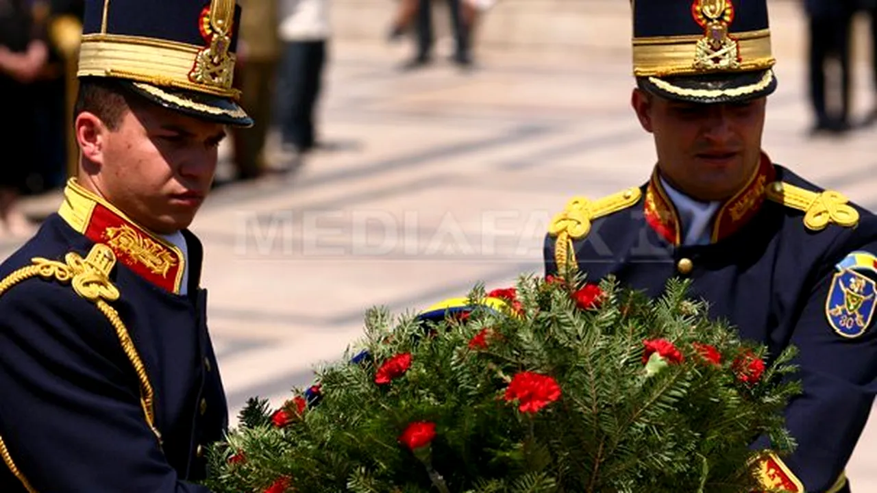 România celebrează luni Ziua Independenţei, a Victoriei Coaliţiei ONU în cel de-al Doilea Război Mondial şi a Europei
