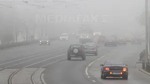 COD GALBEN DE CEAŢĂ în mai multe judeţe din ţară. Vizibilitatea, redusă sub 50 de metri