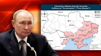EXTERNE Planul lui Putin pentru „Noua Rusie” cuprinde regiuni învecinate cu România. Liderul rus amenință că va cuceri teritoriile prin orice mijloace