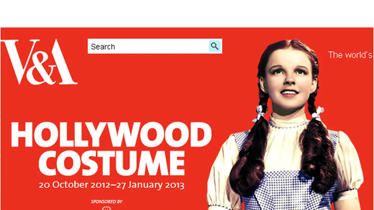 Expoziţie inedită la Londra: rochii şi costume din filme hollywoodiene celebre