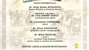 Lansare de carte asezonată cu un moment muzical la Muzeului Ţăranului Român