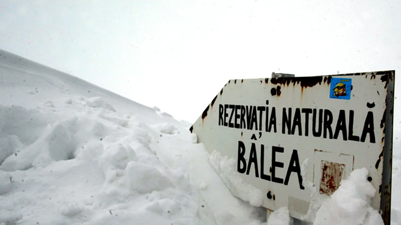 Risc de avalanşă de gradul trei la Bâlea Lac