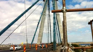 Cum arată podul de la Agigea, care ar putea fi închis de la 1 octombrie - FOTO