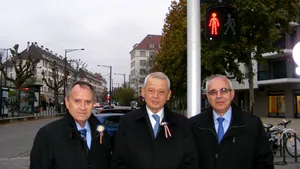 O stradă cu numele capitalei României, inaugurată la Strasbourg de primarul Sorin Oprescu - FOTO