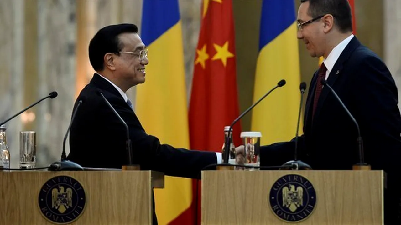 Premierul Ponta, în vizită oficială în China în perioada 30 august - 3 septembrie