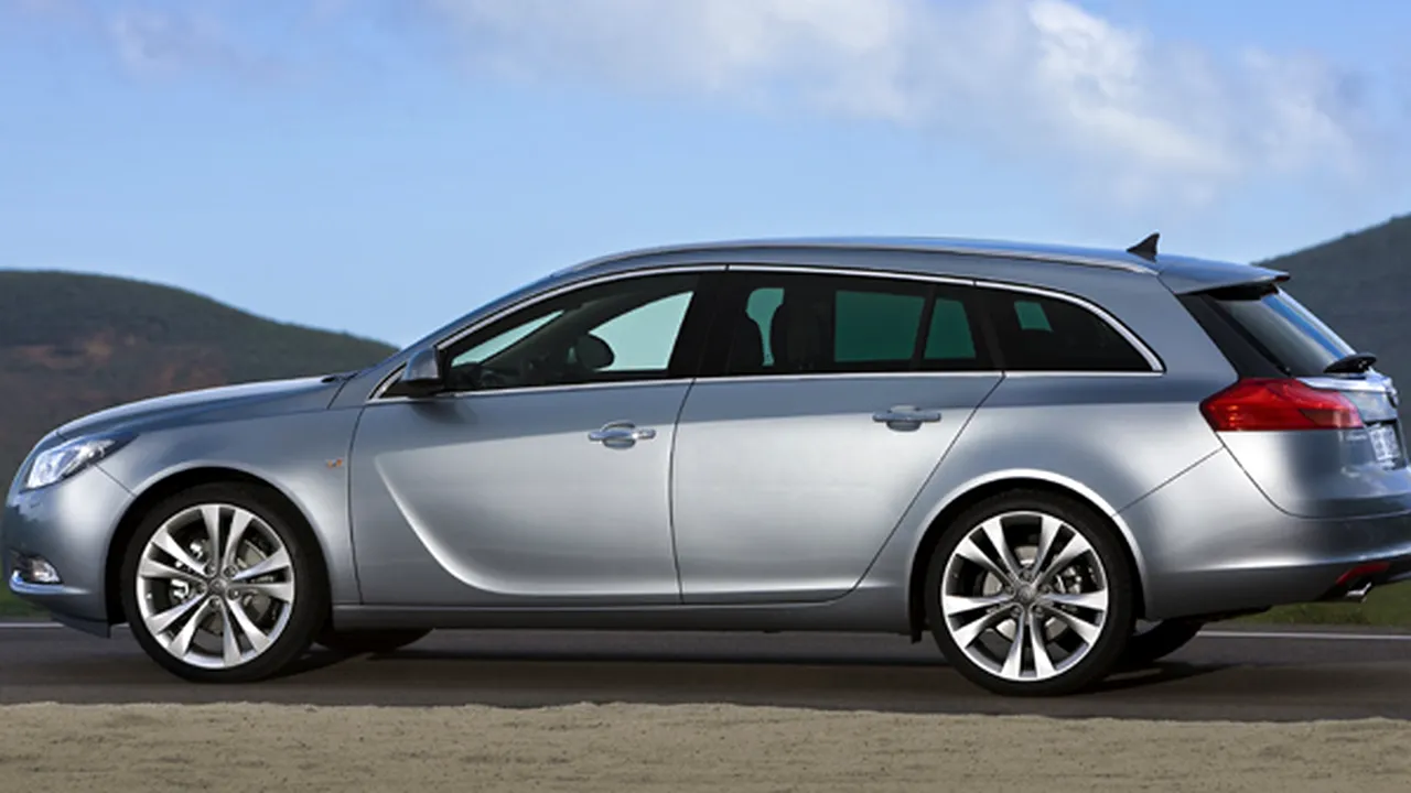 Opel Insignia break va fi lansată la începutul verii în România