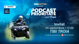„Podcast cu Prioritate” #82 by ProMotor. Tiberiu Troia povestește despre motociclete, trafic și cultura moto în România