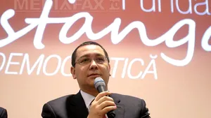Ponta: Politicienii aflaţi acum în opoziţie reprezintă opţiunea simplă a 