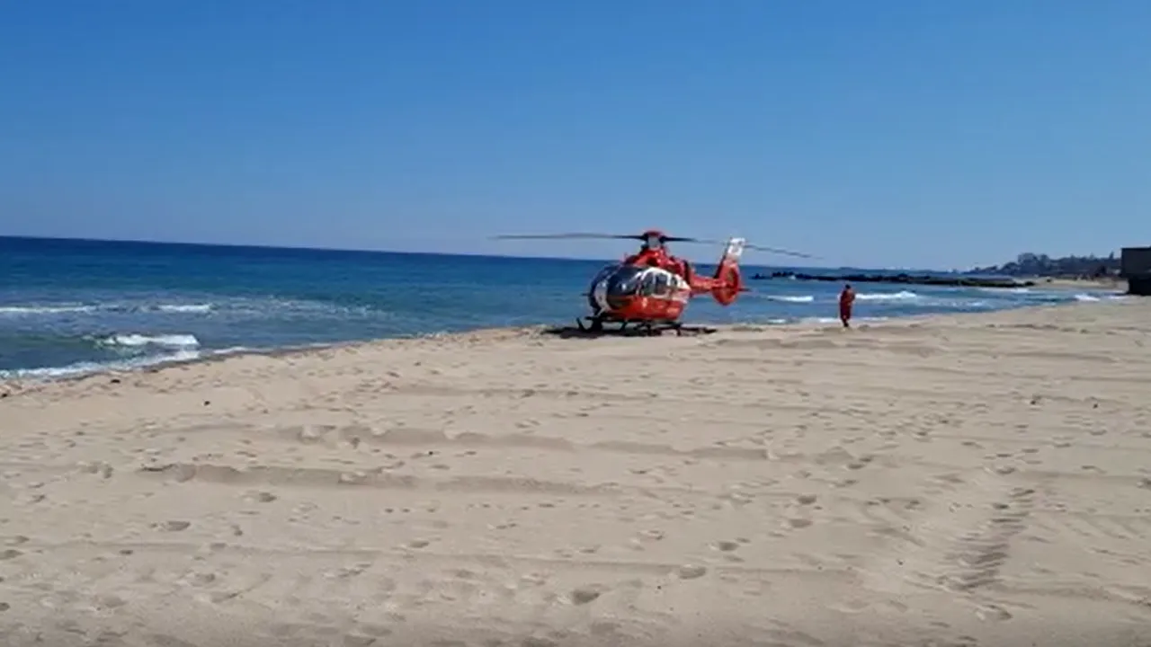 VIDEO Incident tragic la Eforie Nord. Doi scafandri au murit în Marea Neagră, în timp ce supravegheau lucrările de extindere a plajei