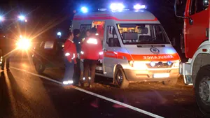 Fiul omului de afaceri Dorin Umbrărescu şi alte 4 persoane, răniţi într-un accident - VIDEO